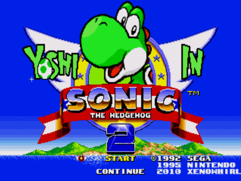 Screenshot: Yoshi In Sonic The Hedgehog 2